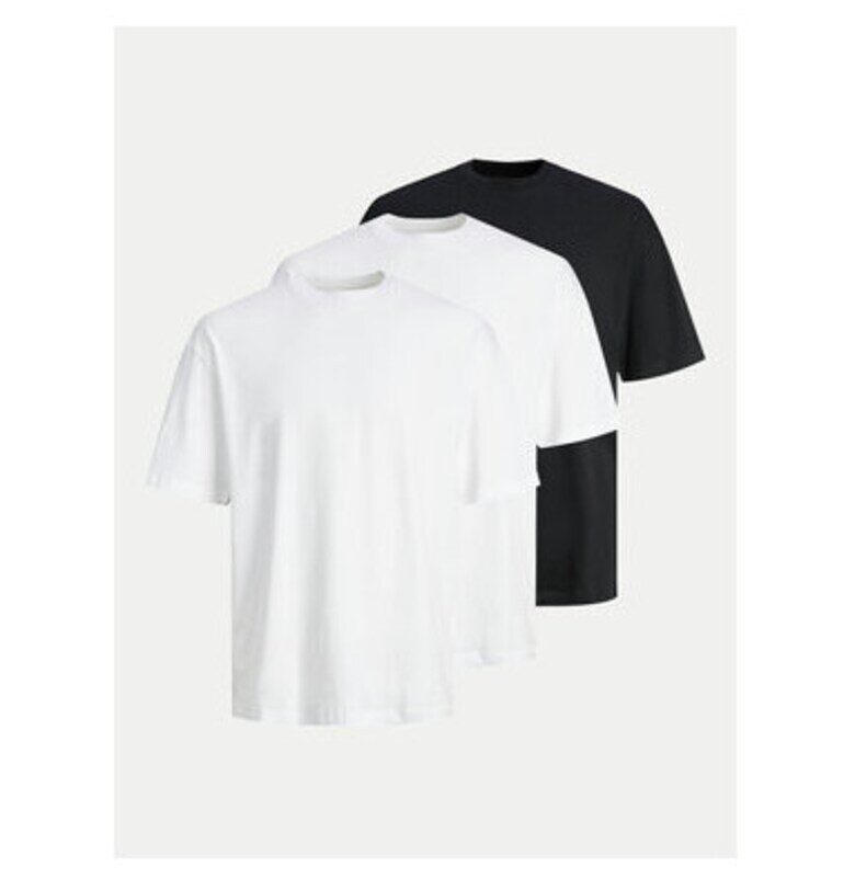 Комплект от 3 мъжки тениски -  304944611 - Памук - Многоцветен Jack and Jones