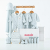 Комплект подаръчни бебешки дрехи Little Baby - син - Син Nannie