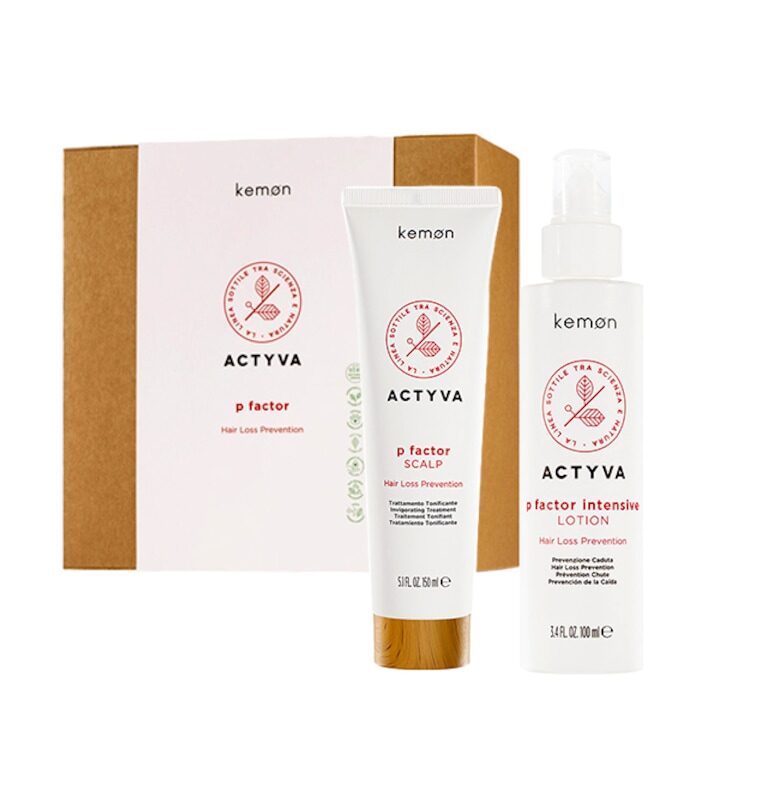 Комплект против косопад  Actyva P Factor - Treatment 150 ml - Lotion 100 ml Kemon