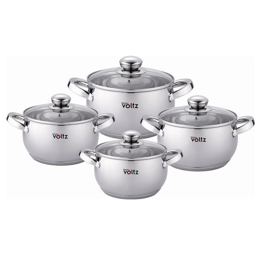 Комплект тенджери Oliver Voltz OV51210G8B