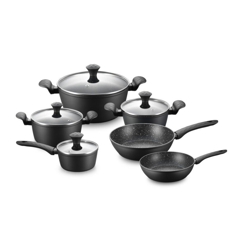 Комплект тенджери и тигани Royalty Line FD10