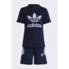 Комплект тениска и шорти  IC3034 - Син adidas