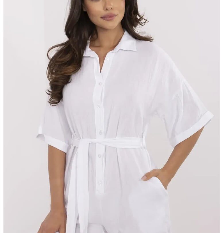 Къс гащеризон със странични джобове - Един размер Italy Moda