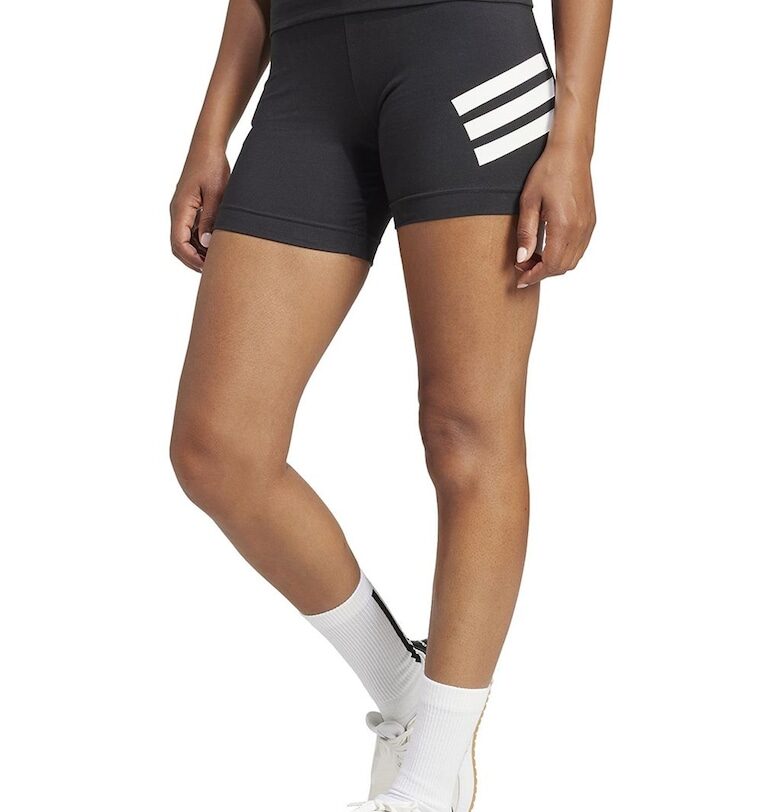 Къс клин Biker с лого - Черен adidas Sportswear