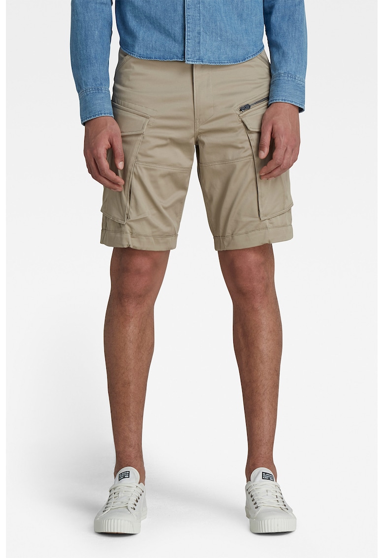 Къс панталон карго Rovic - Светло кафяво G-STAR