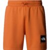 Къс панталон с връзка и лого - Тъмно оранжево The North Face