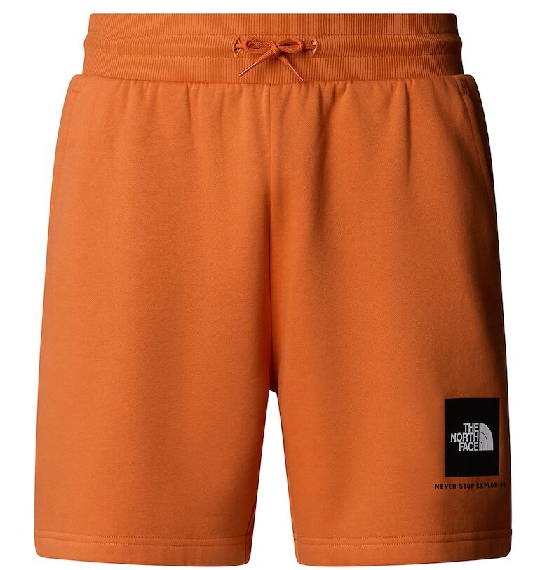 Къс панталон с връзка и лого - Тъмно оранжево The North Face