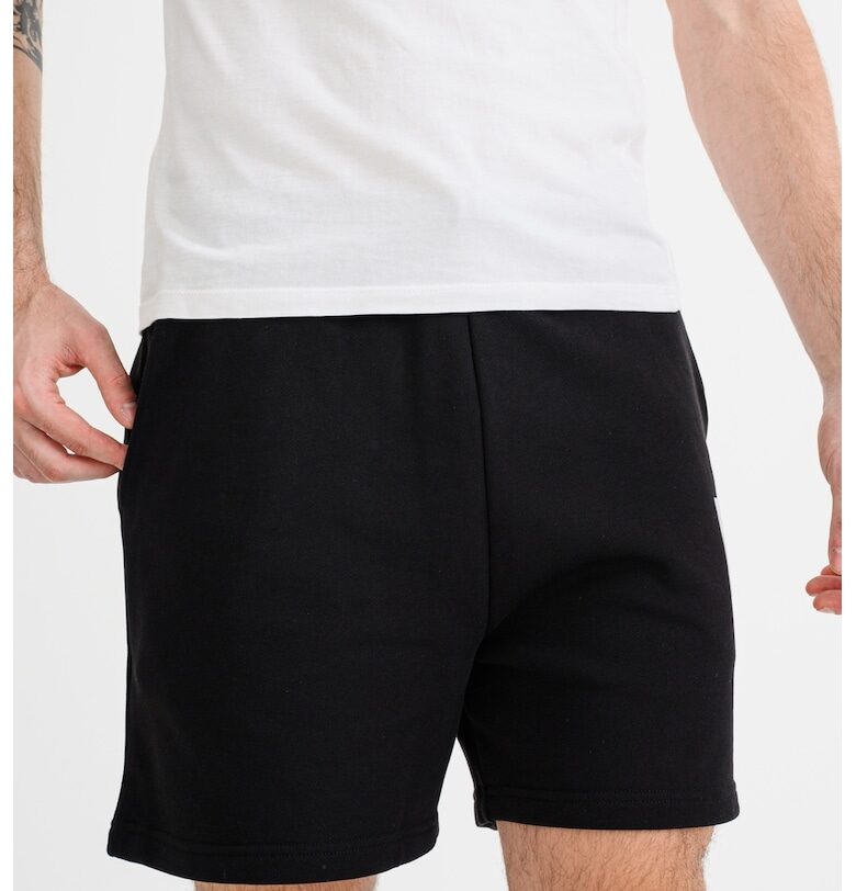 Къс панталон с джобове встрани - Бял/Черен KARL LAGERFELD JEANS