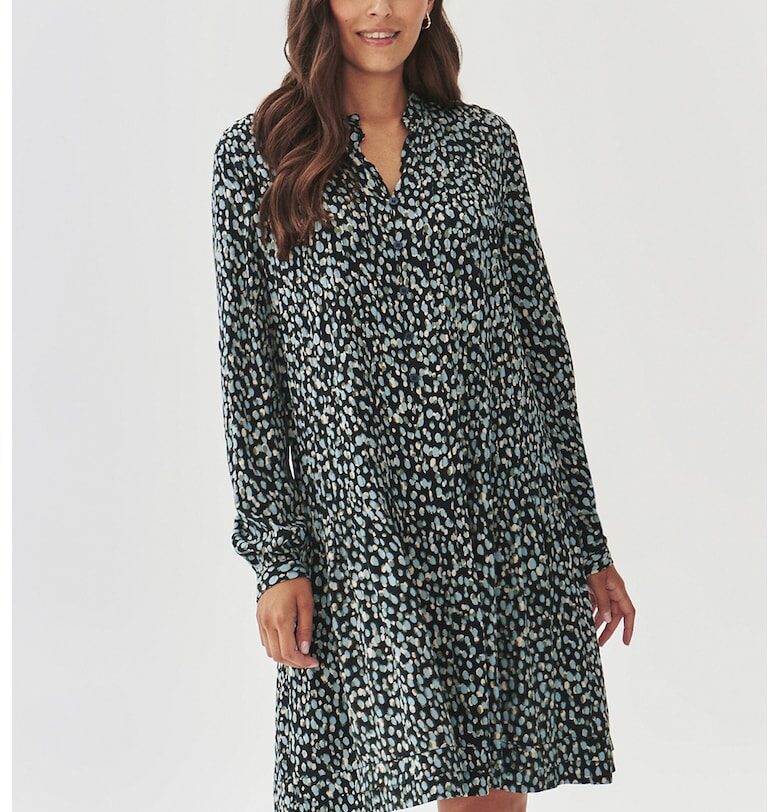 Къса права рокля с набран подгъв Tatuum