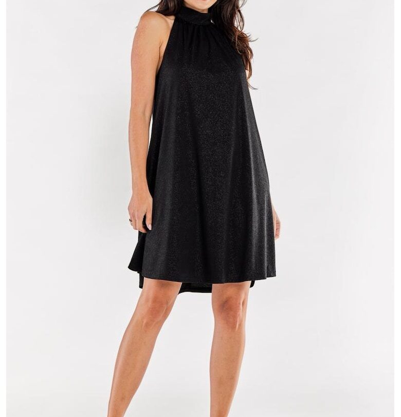 Къса рокля без ръкави - елегантна - в А А556 awama