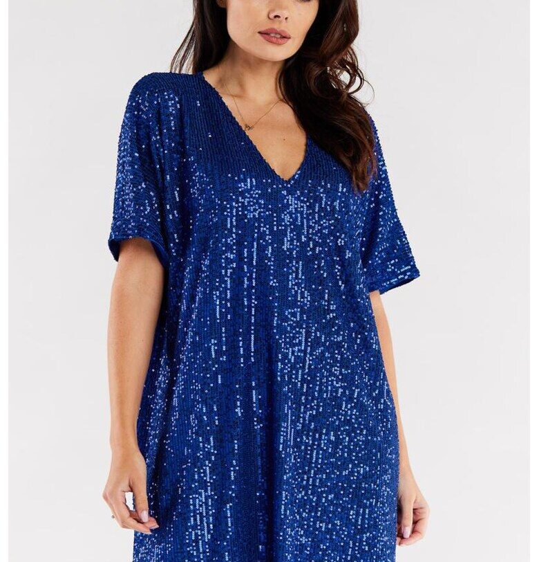 Къса рокля с къс ръкав A566 awama