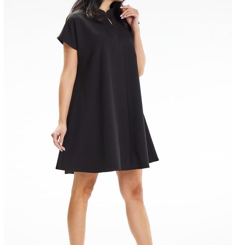 Къса рокля с къс ръкав A635 awama