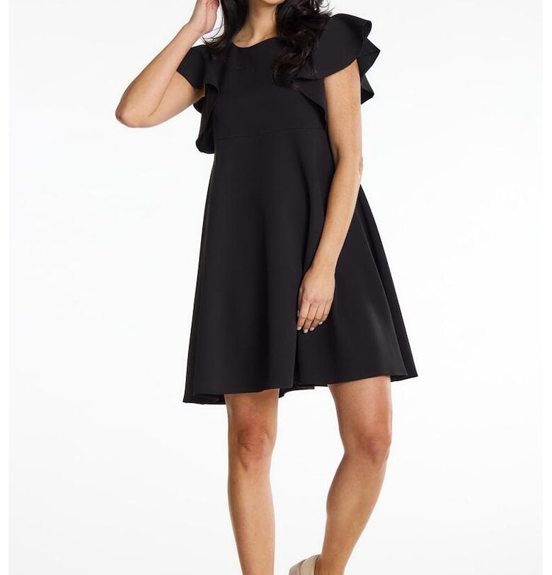 Къса рокля с къс ръкав A643 awama