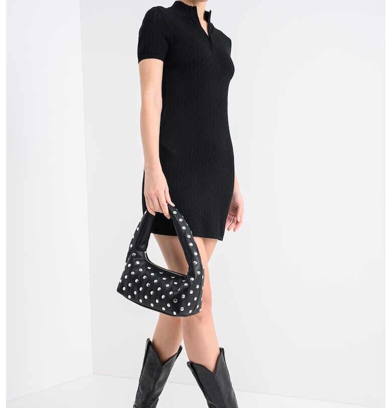 Къса рокля с къси ръкави CALVIN KLEIN JEANS