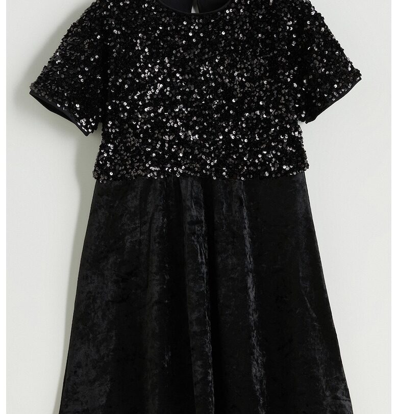 Къса рокля с пайети LC WAIKIKI