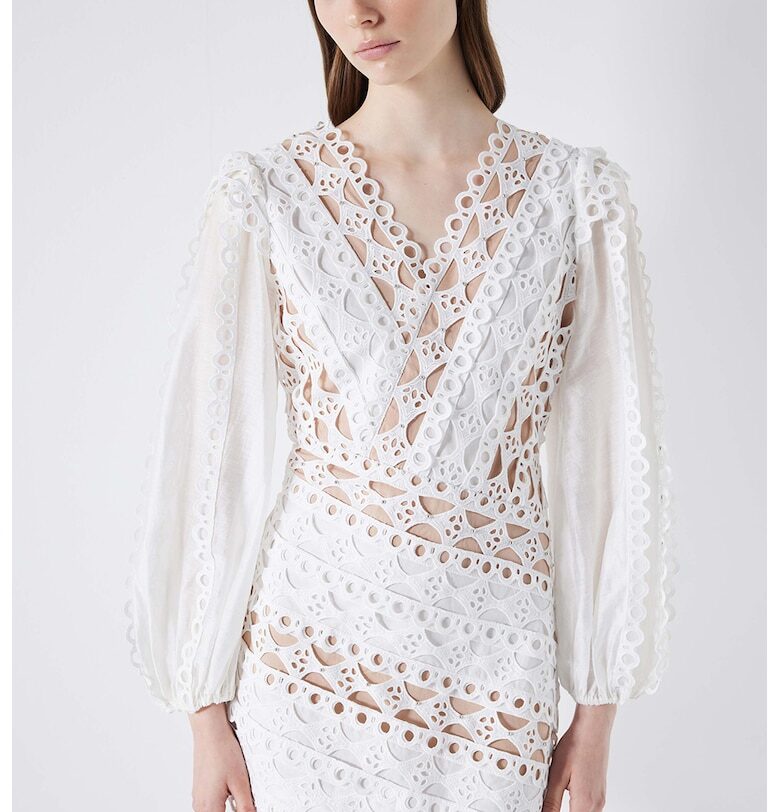 Къса рокля с шпиц Ipekyol