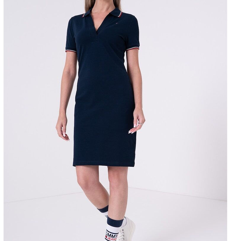 Къса рокля с яка Tommy Hilfiger