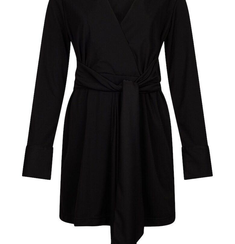 Къса рокля със застъпено деколте Liu Jo