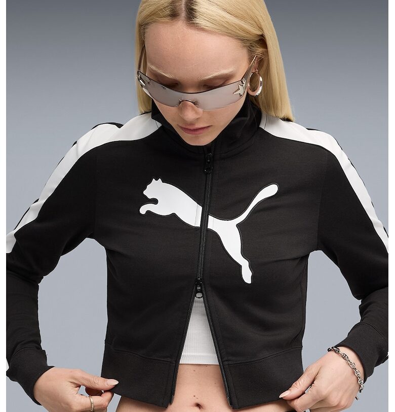 Късо яке Archive T7 с лого - Черен/Бял Puma