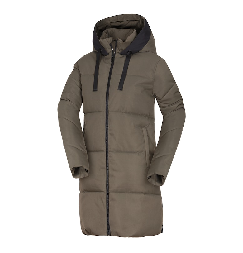 Късо яке Arya с качулка - Тъмнозелен NORTHFINDER