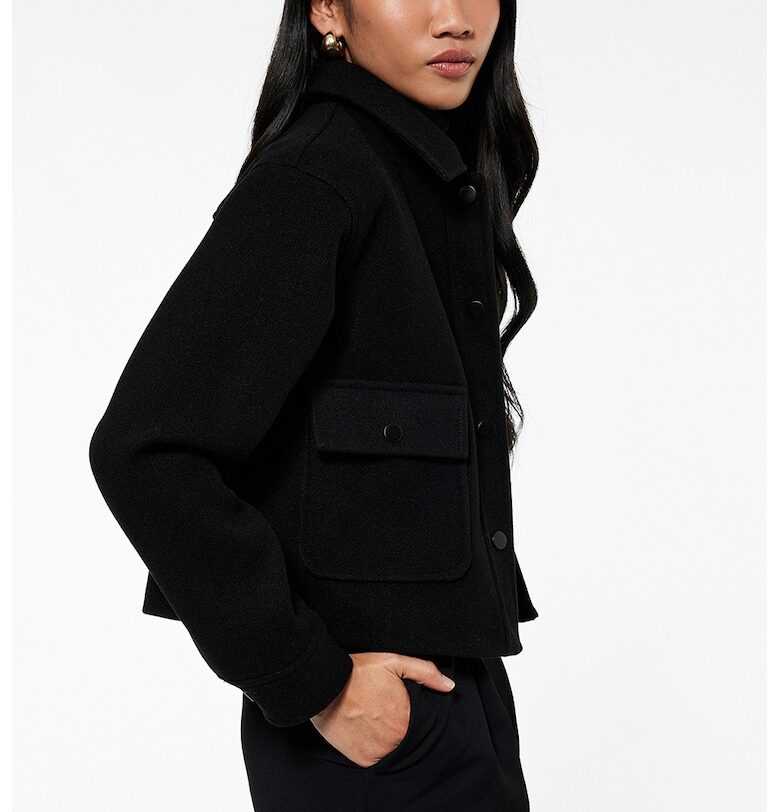 Късо яке с копчета - Черен KOTON