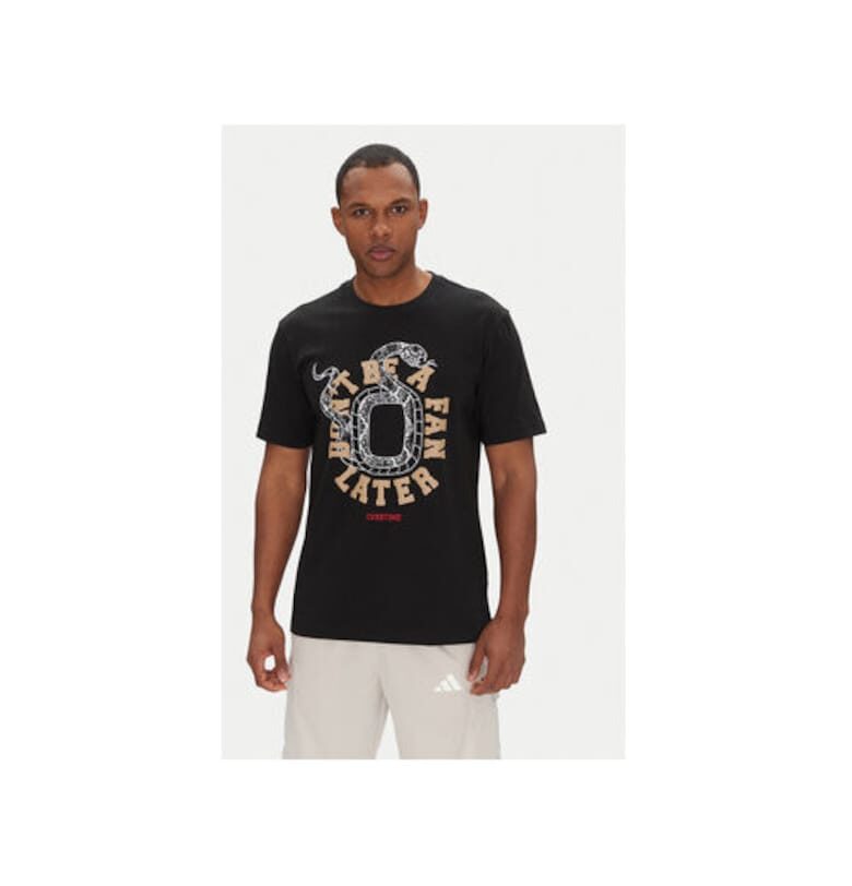 Лайфстайл тениска от памук с принт adidas