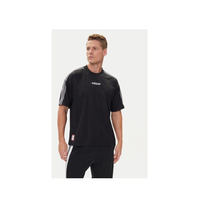 Лайфстайл тениска с лого щампи adidas