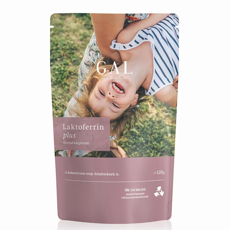 Лактоферин 600 mg + глицин - Laktoferrin Plus – Имунна защита и чревен баланс