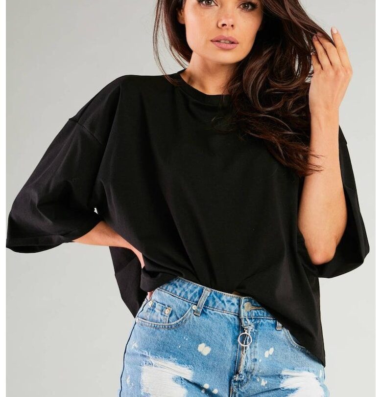 Лека блуза с ръкави три четвърти - Един размер InfiniteYou