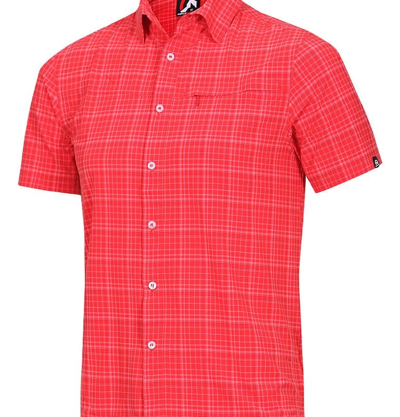 Лека туристическа риза за мъже STEFANO KO-32502OR - Червен NORTHFINDER