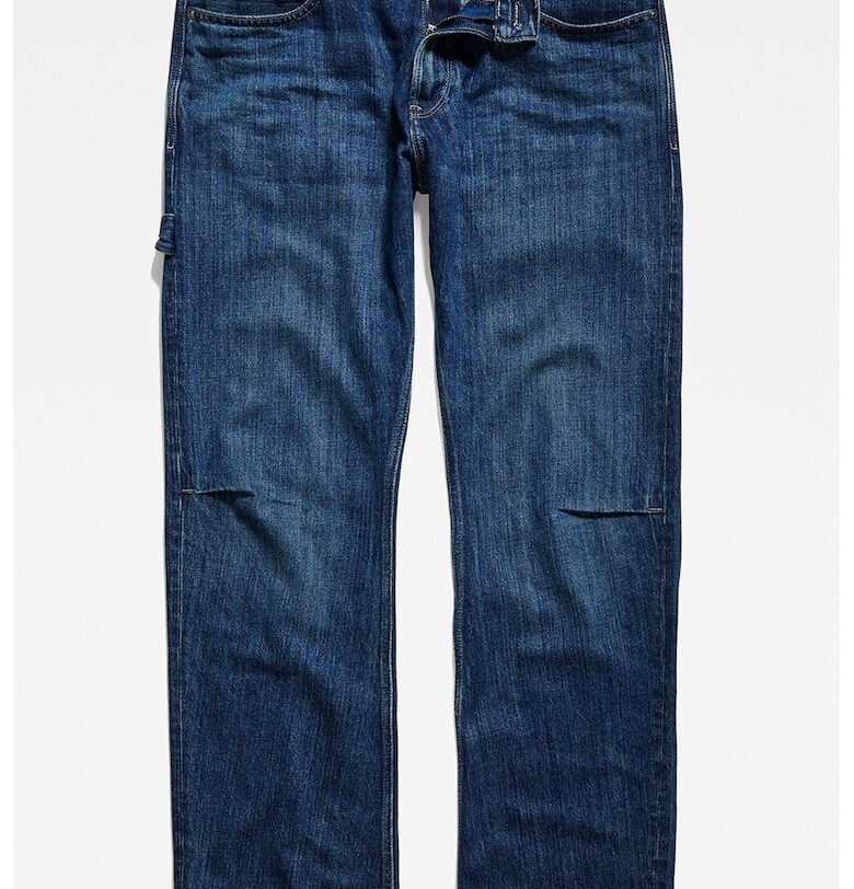 Леко разкроени дънки Lenney - Тъмносин G-STAR