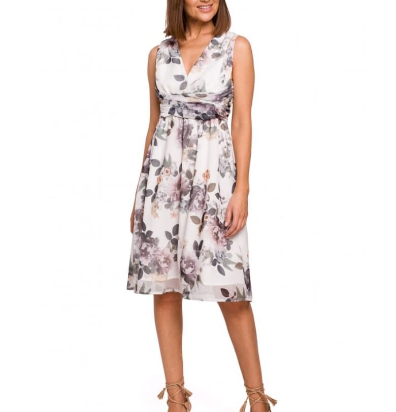 Лятна рокля - стил - полиестер - многоцветен1 Style