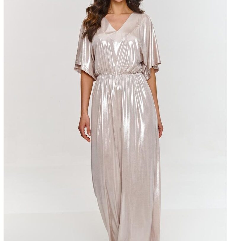 Макадамия - Метален гащеризон с V-образно деколте Makadamia