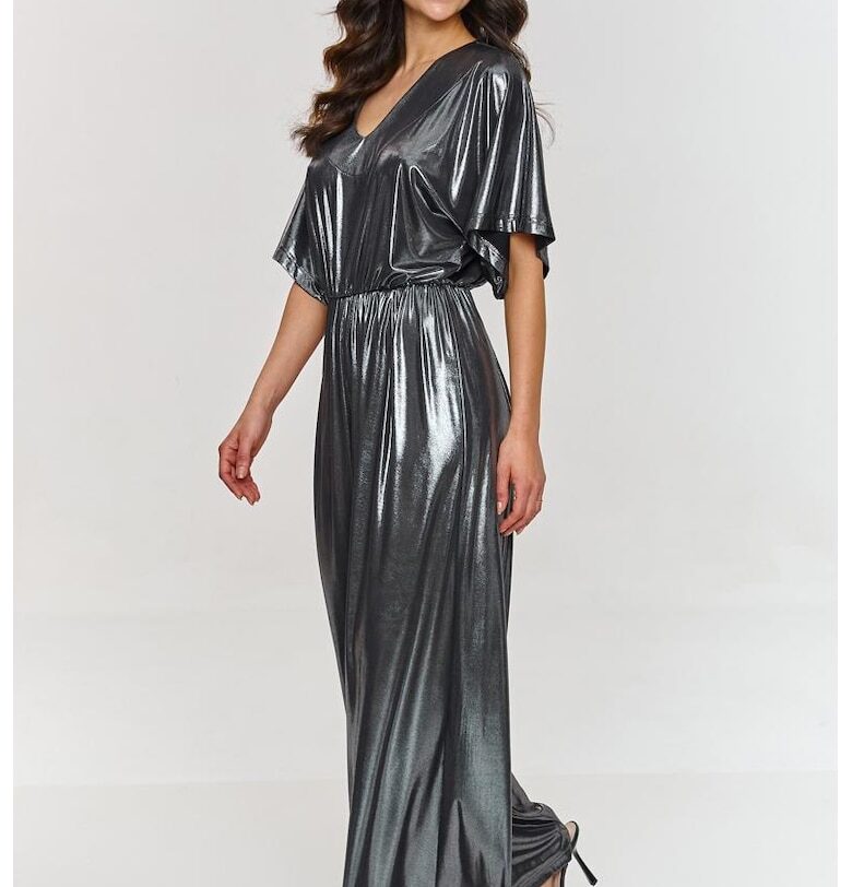 Макадамия - Метализиран гащеризон със свободна кройка Makadamia