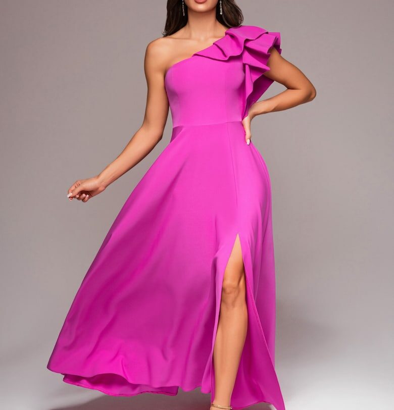 Макси вечерна рокля LACRICA LA-OM-DLR020 Larica