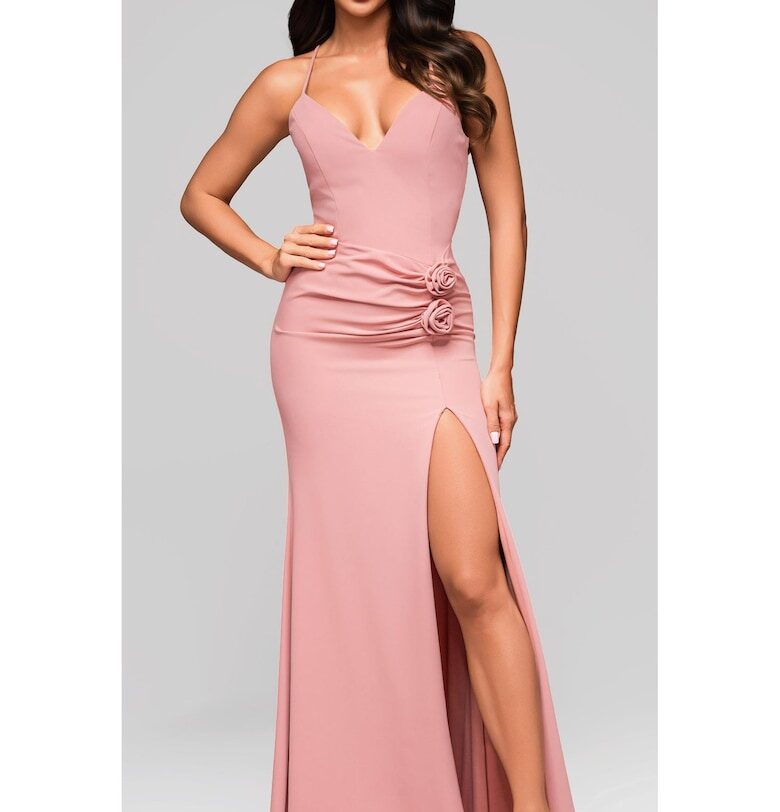 Макси вечерна рокля LARICA LA-OM-DLR208 OMBRE