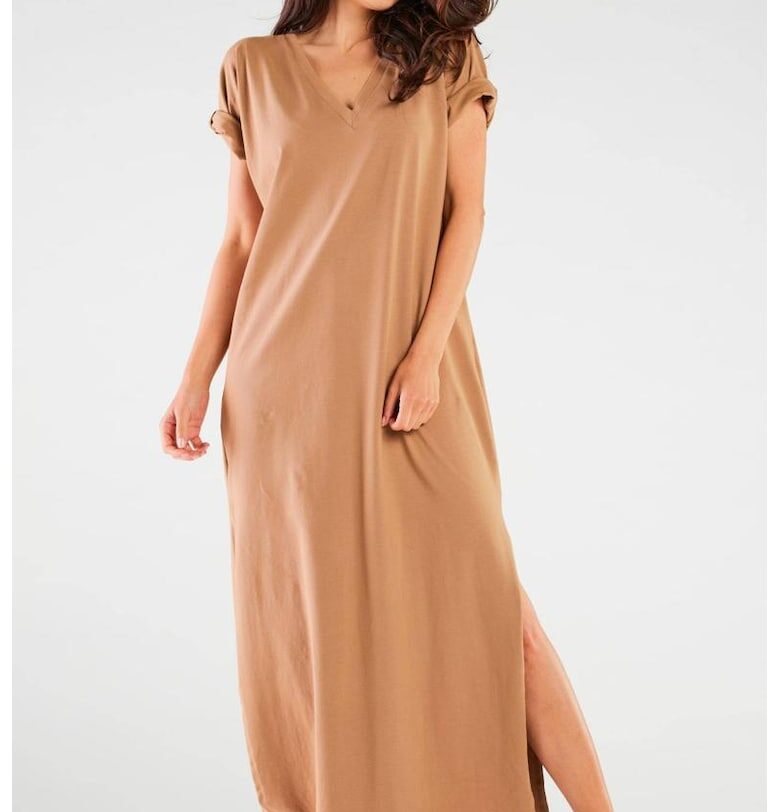 Макси рокля - с къси ръкави InfiniteYou