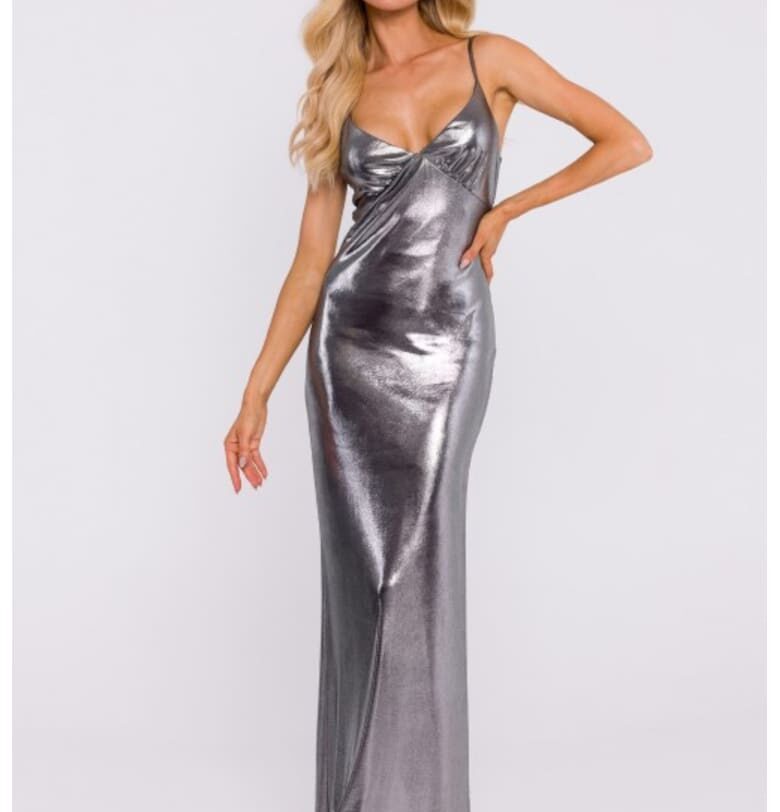 Макси рокля с набиране под бюста - MOE