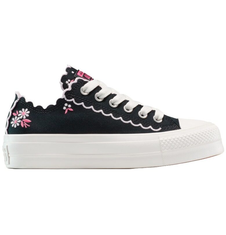 Маратонки  Chuck Taylor All Star Lift Platform Embroidered Flowers Converse