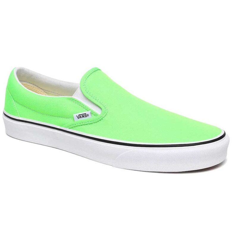 Маратонки  Classic Slip-on - Neon Green Vans