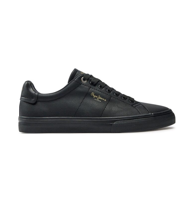 Маратонки Kenton Rise PMS31059 Black -  Еко кожа Pepe Jeans