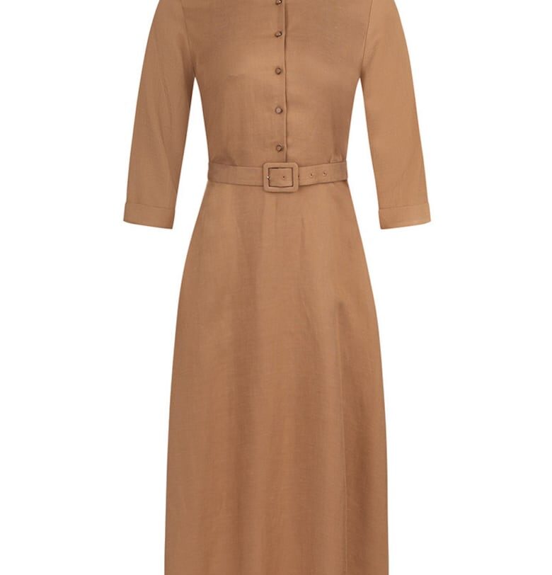 Миди рокля с копчета DiKa