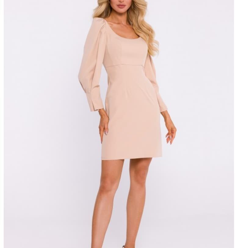 Мини рокля с дълбоко деколте - MOE