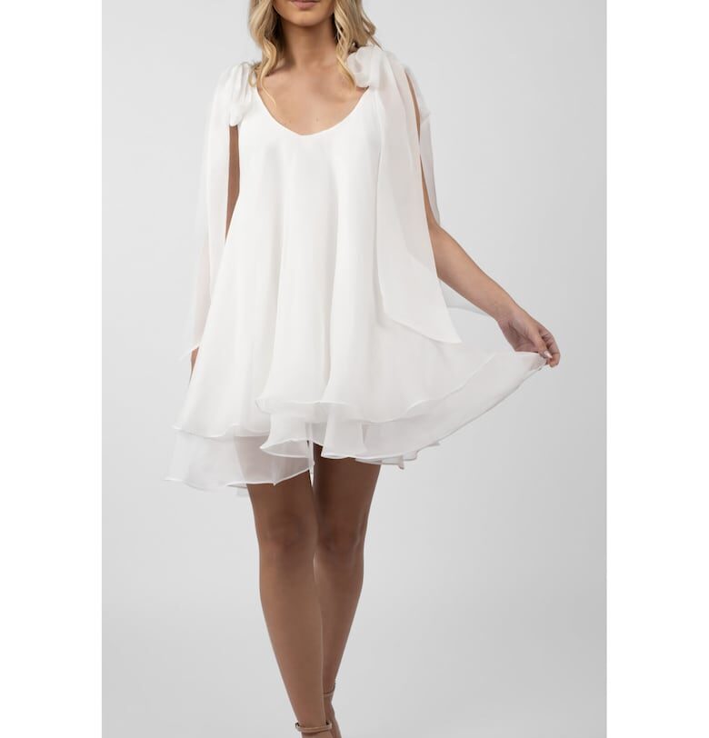 Мини рокля с шал Monarh design