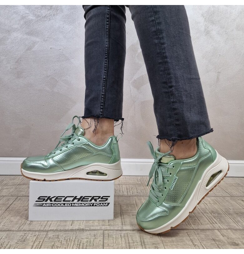 Многоцветни дамски спортни обувки  UNO METALLIXS Skechers