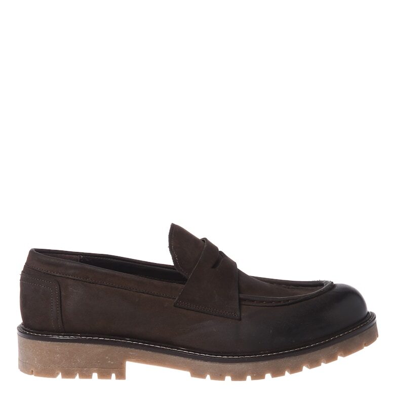 Мокасини от набук Baldinini