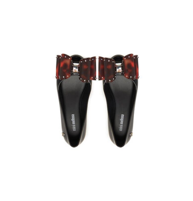 Момичешки балерини  M 35966 - Синтетика - Черни Melissa