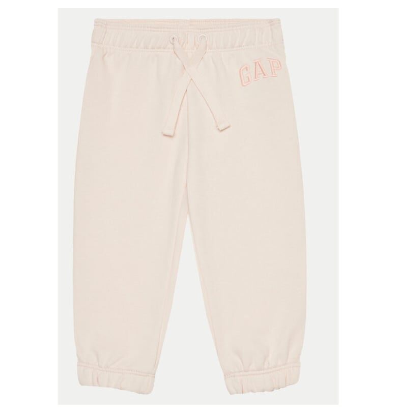 Момичешки панталон -  304145094 - Памук/Полиестер - Розов - Розово GAP