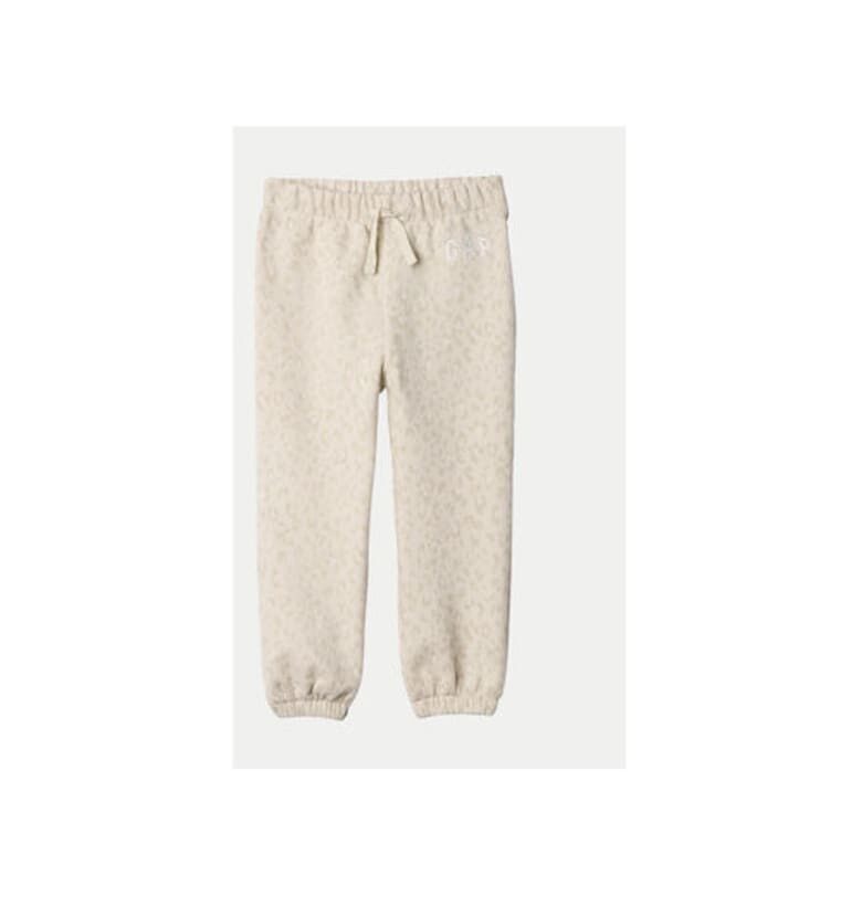 Момичешки панталон -  304985881 - Памук/Полиестер - Бежов - Бежов GAP