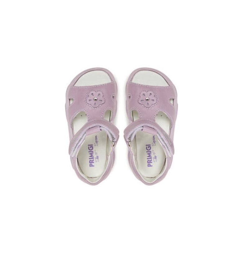 Момичешки сандали - 7871900 -  Естествена кожа - Лилави Primigi